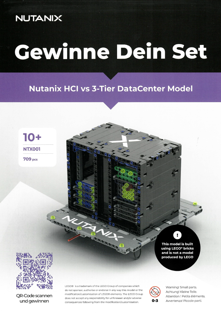 NUTANIX Gewinnspiel-Flyer